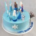 Frozen Cake - Elsa & Friends Buttercream (D,V)